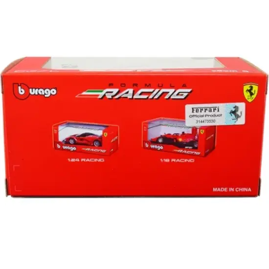 Ferrari SF21 #16 Charles Leclerc Formula One F1 World Championship 2021 Formula Racing Series 1/43 Diecast Model Car by Bburago image {2}