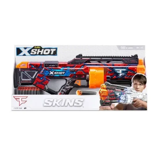 X-Shot SKINS Last Stand Dart Blaster - FaZe Clan by ZURU image {1}