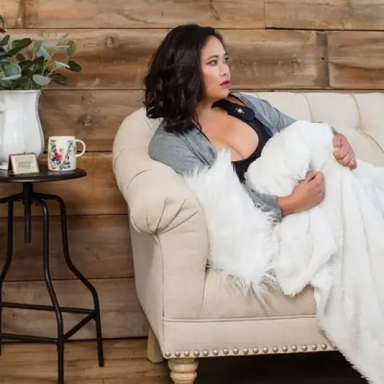 heart&core Serena Bra, Post-Surgery Racerback Bra with Pockets image {7}