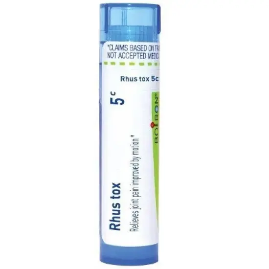 Rhus Tox 5C by Boiron Homeopathic Single Medicine For Pain  -  80 Pellet image {10}
