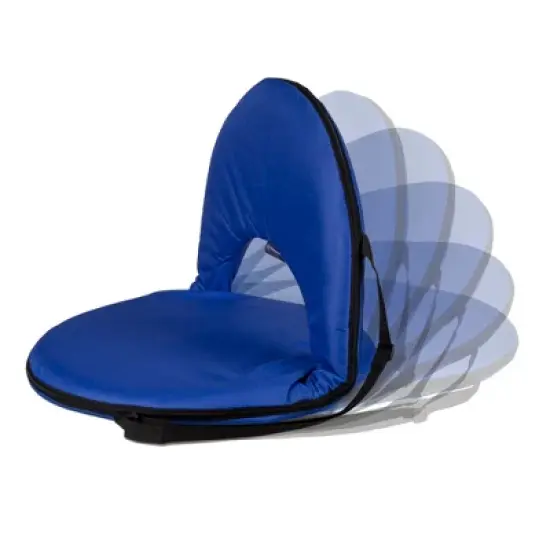 Stansport Go Anywhere Multi Fold Padded Chair 200 LBS Weight Capaciity - Blue image {1}