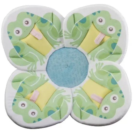 Blooming Bath Pond Pals Baby Bath Cushion - Frog image {1}