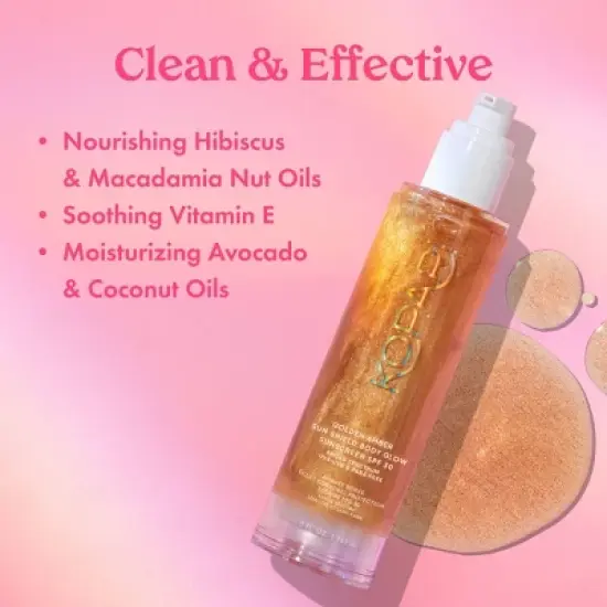 Kopari Golden Amber Sun Shield Body Glow - SPF - 30 - 5 fl oz - Ulta Beauty image {6}