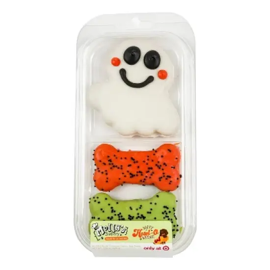 Molly's Barkery Halloween Ghost and Bones Apple and Cinnamon Crunchy Dog Treats - 0.15lb image {6}