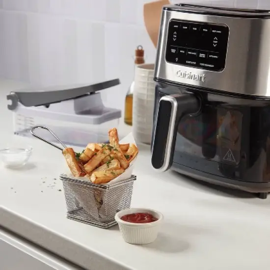 Cuisinart Fruit and Vegetable Box Chopper: Manual Food Chopper with Stainless Steel Blades, Nonslip Base, Dishwasher-Safe image {5}