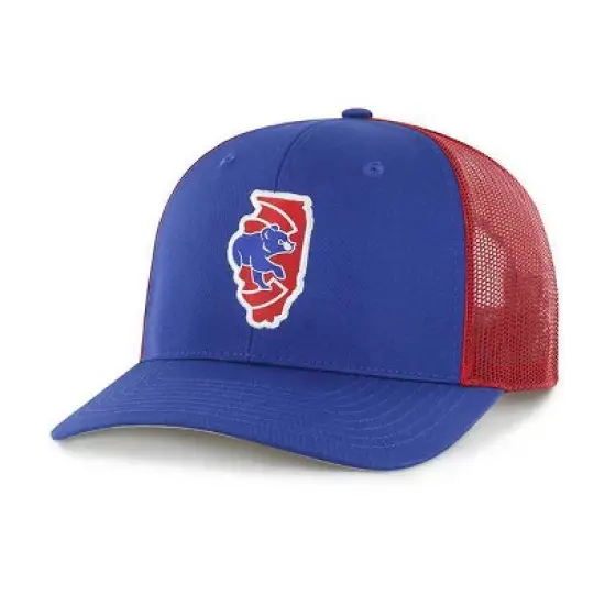 MLB Chicago Cubs Gaze Hat: Adjustable Snapback, Team Logo, Mesh Fabric image {3}