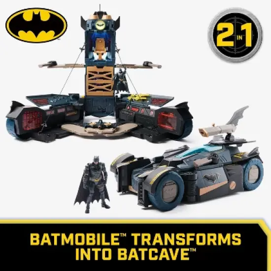 DC Comics Batman Ultimate Transforming Batmobile Playset with Projectiles image {7}