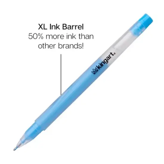 KINGART Gel Pens 12 Pastel Colors image {3}