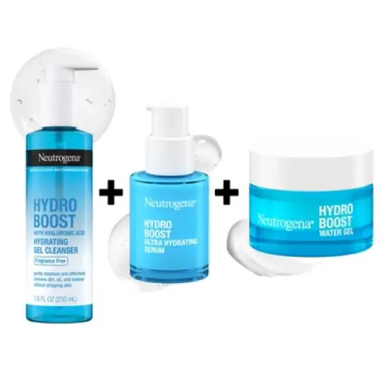 Neutrogena Hydro Boost Water Gel Face Moisturizer with Hyaluronic Acid for Dry Skin - Fragrance Free - 1.7 oz image {4}