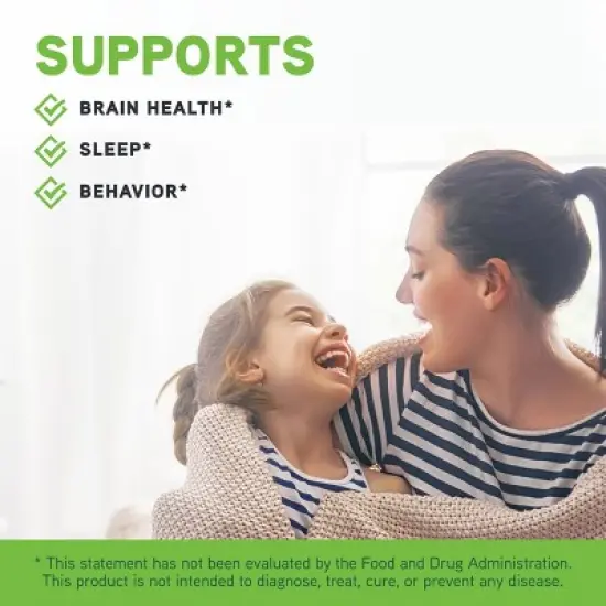 Little DaVinci Fizzy Mag - Effervescent Magnesium Supplement for Kids to Support Brain Health and Relaxation* - Lemon Lime Flavor - 516 g, 75 Servings image {3}