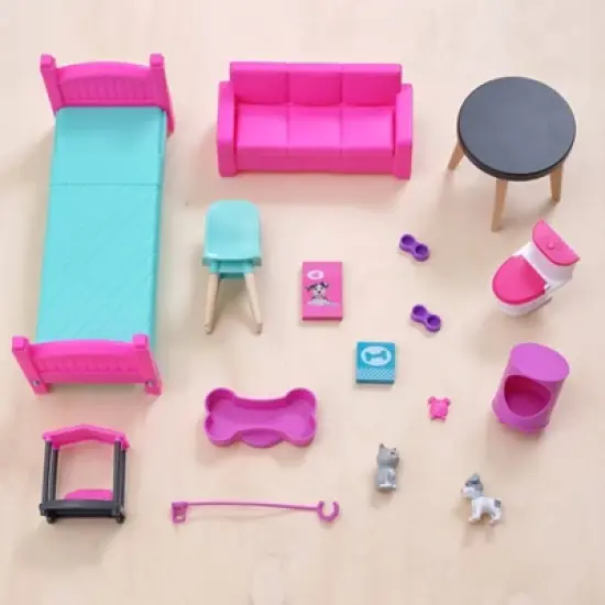 KidKraft Purrfect Pet Wooden Dollhouse image {12}