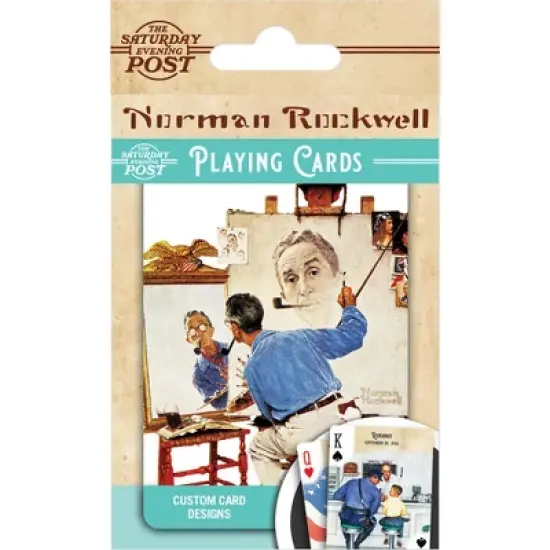 MasterPieces Officially Licensed Saturday Evening Post Norman Rockwell Playing Cards - 54 Card Deck for Adults image {5}