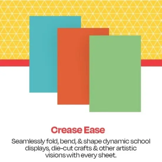 School Smart Bristol Board, 24 x 36 Inches, Assorted Colors, Pack of 100 image {3}