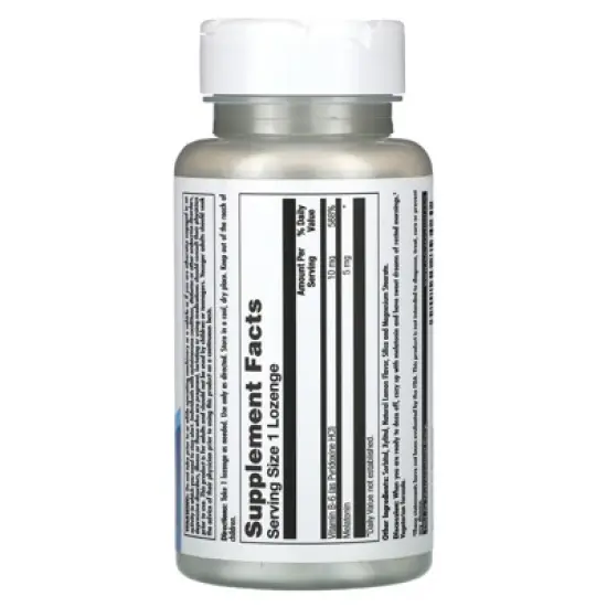 KAL Melatonin, Lemon, 5 mg, 60 Lozenges image {1}