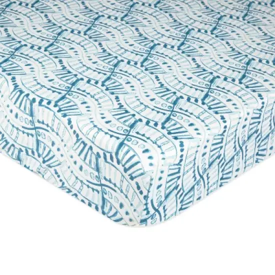 Crane Baby Cotton Sateen Fitted Crib Sheet image {8}