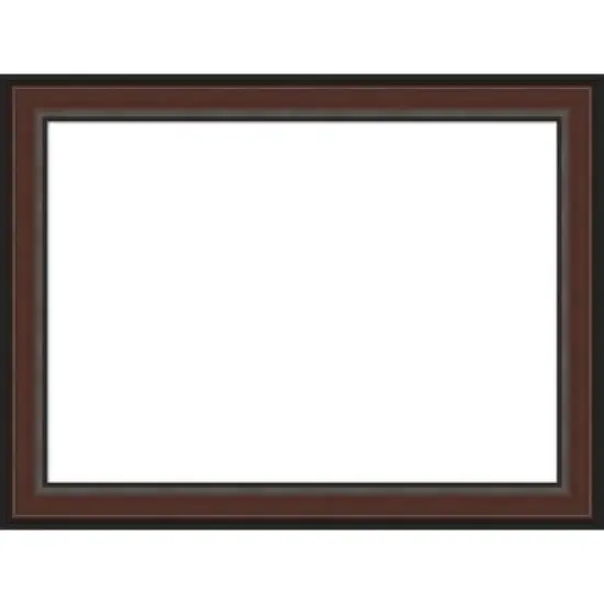 Amanti Art Harvard Walnut Framed Dry Erase Magnetic Board image {14}