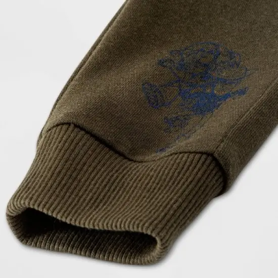 Toddler Boys' 4pc Toy Story Fleece Top and Jogger Set - Blue/Light Gray/Green image {4}