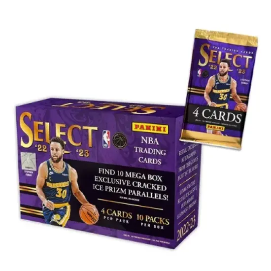 2022-23 Panini NBA Select Basketball Trading Card Mega Box image {1}