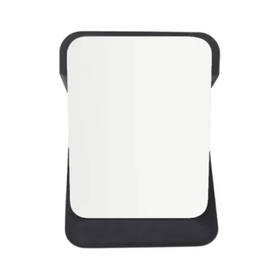 Unique Bargains Women Makeup Mirror for Travel Black Gray 1 Pc image {4}