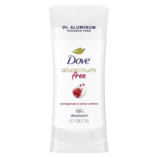 Dove Beauty Pomegranate & Lemon Verbena Solid Deodorant Stick - Aluminum-Free 2.6oz image {6}