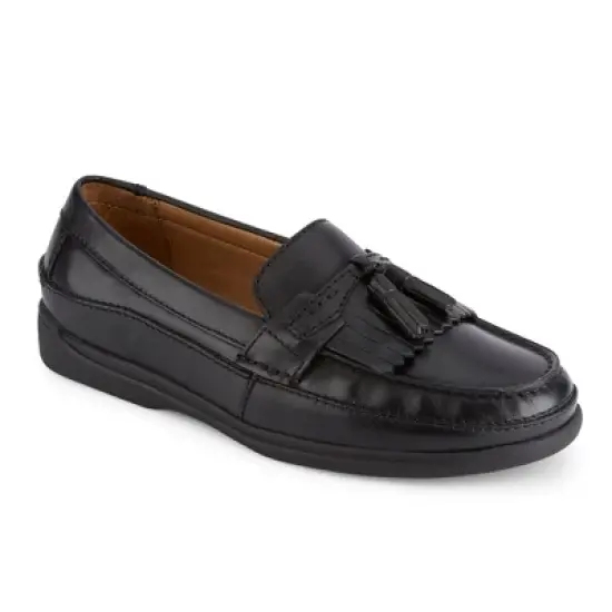 Dockers Mens Sinclair Leather Dress Casual Tassel Loafer Shoe image {7}