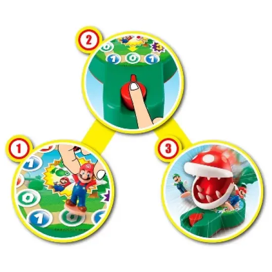 Epoch Games Super Mario Piranha Plant Escape! Game image {2}