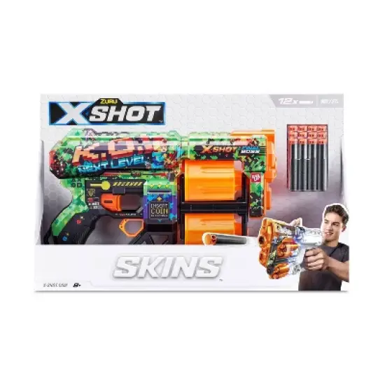 X-Shot SKINS Dread Dart Blaster - K.O. by ZURU image {1}