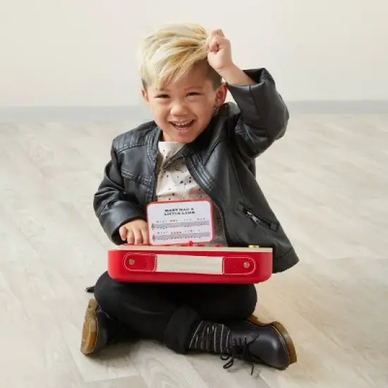 FAO Schwarz Stage Stars Portable Piano and Synthesizer image {1}