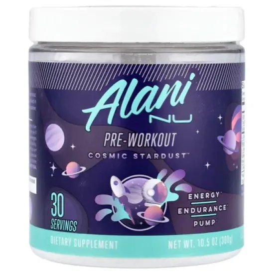 Alani Nu Pre-Workout, Cosmic Stardust&trade;, 10.5 oz (300 g) image {4}