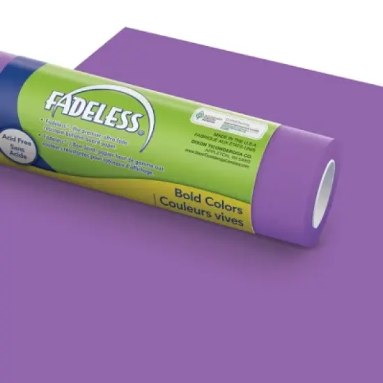 Fadeless Paper Roll, Violet, 24 Inches x 60 Feet image {5}