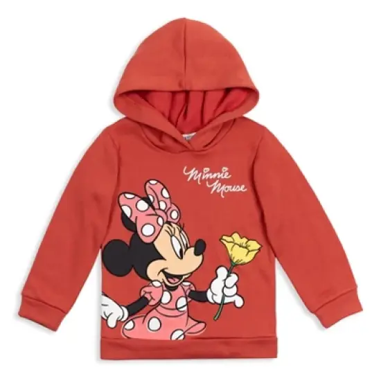 Disney Minnie Mouse Mickey Goofy Donald Duck Daisy Girls Pullover Hoodie Toddler image {9}