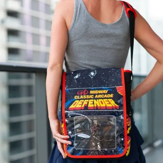 Crowded Coop, LLC Defender 14" Arcade Messenger Bag image {5}
