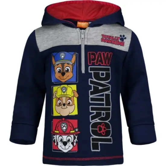 PAW Patrol Chase Rubble Marshall Half Zip Hoodie Toddler image {7}