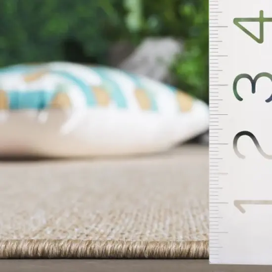 Sisal Performance SPF104 Power Loomed UV Resistant,Stain Resistant, Non-Shedding Indoor/Outdoor Rugs - Safavieh image {4}