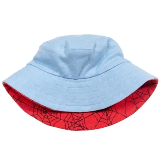 Marvel Avengers Spider-Man Romper and Sunhat Blue / Red  image {1}