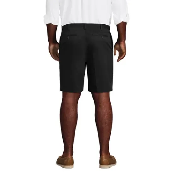 Lands' End Men's Big and Tall Comfort Waist 9" No Iron Chino Shorts image {1}
