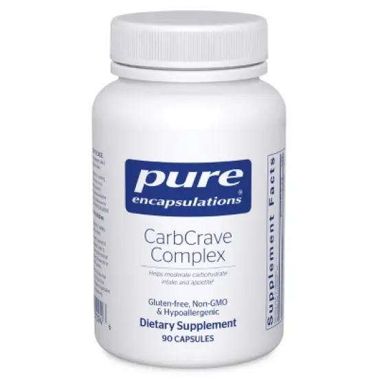 Pure Encapsulations CarbCrave Complex - with Sensoril Trim to Help Moderate Carbohydrate Intake and Lessen Appetite - 90 Capsules image {8}