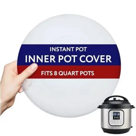 Impresa 8 Qt Insta Pot Silicone Lid / Cover (BPA-free) - Compatible with IP-DUO80 7-in-1 Programmable Electric Pressure Cooker image {8}