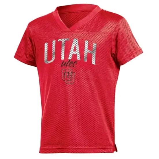 NCAA Utah Utes Girls' Mesh T-Shirt Jersey image {3}