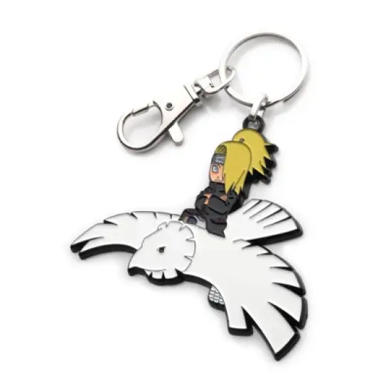 SalesOne LLC Naruto Shippuden Deidara On Clay Bird Enamel Pendant Keychain image {2}