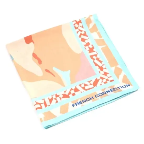 French Connection Women's Silk Scarf - Premium Silk Fabric and Fashion Styling As Shawl, Head Wrap, Bandana and Cover Up image {6}