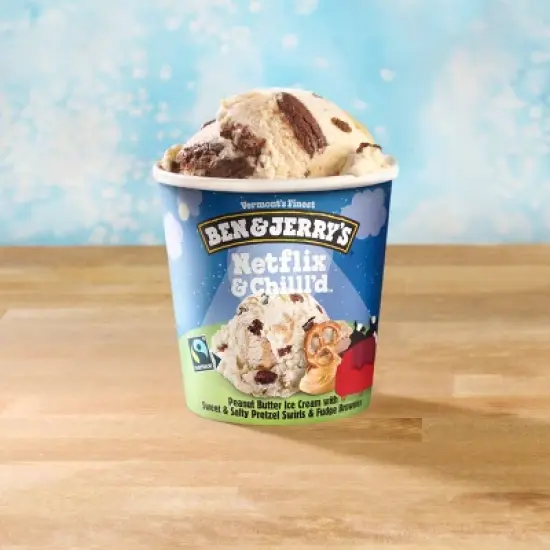 Ben & Jerry's Netflix & Chilled Peanut Butter Ice Cream - 16 fl oz image {5}