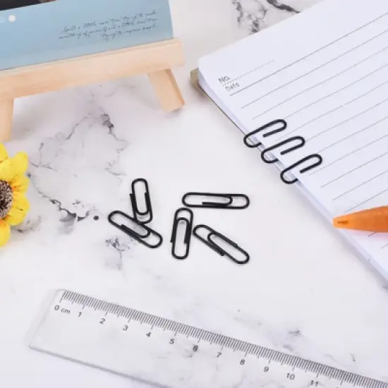 Unique Bargains Small Metal Prevent Tearing Pages Home Office Paper Clip 400 Pcs image {4}