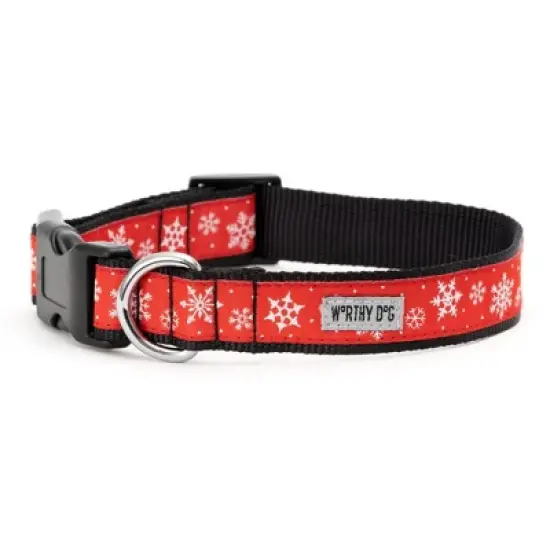 The Worthy Dog Let It Snow Dog Collar image {4}