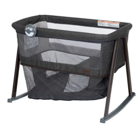 Safety 1st Slumber-and-Play Bassinet - Smoked Pecan image {4}