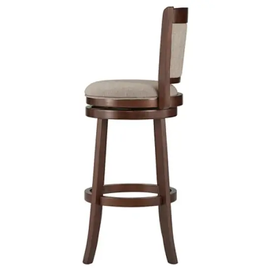 29" Piacenza Swivel Barstool Smoke - Inspire Q image {1}