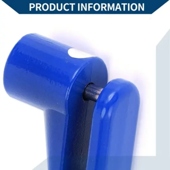 Unique Bargains Bicycle Lock Portable Ring Anti-Theft Bike Lock Motorcycle Wheel Disk Lock Blue image {2}