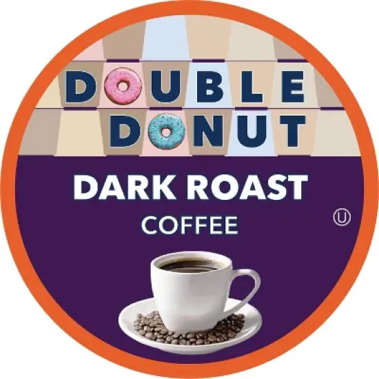 Double Donut Dark Roast Coffee Pods image {6}