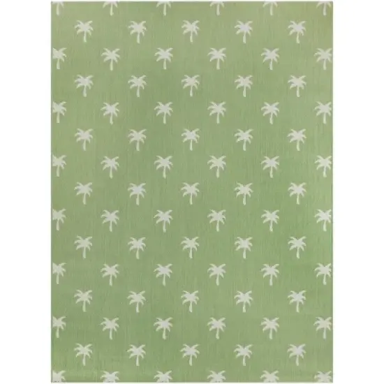 Palm Tree Outdoor Rug Green - Threshold&trade; image {1}
