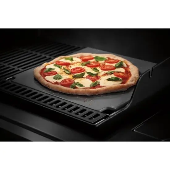 Weber Glazed Pizza Stone Grill Cookware image {3}